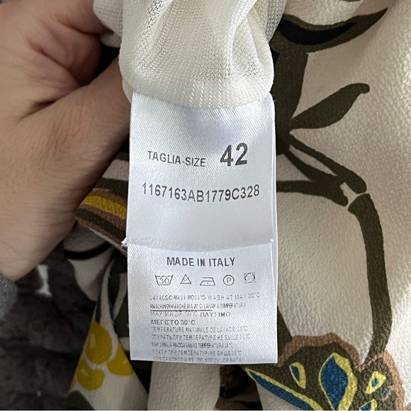 Floral Print Jumpsuit Made In Italy - Picture 10 of 14